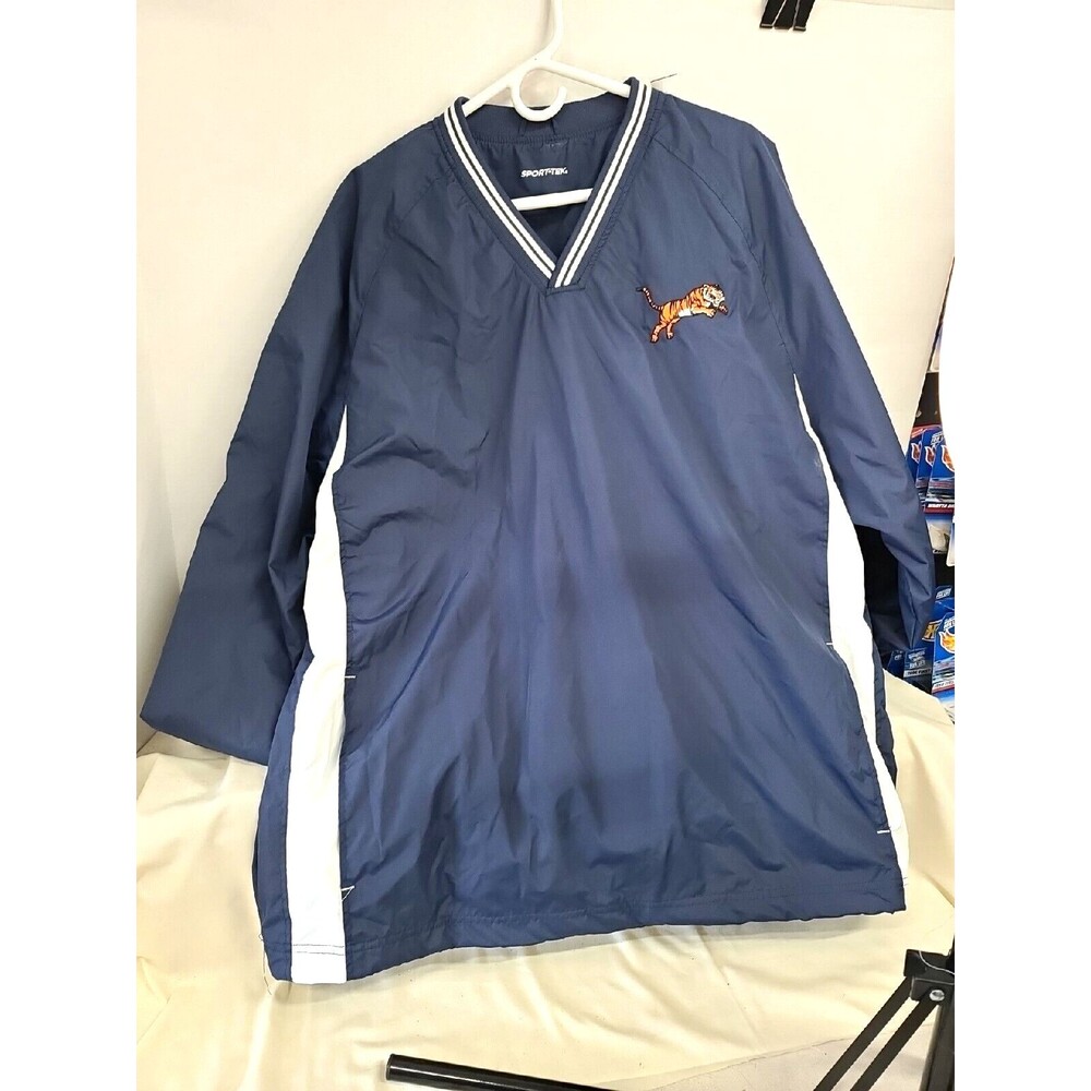 Vintage Tigers Sport-Tek  Lined Windbreaker Pullover Size XXXL  3XL